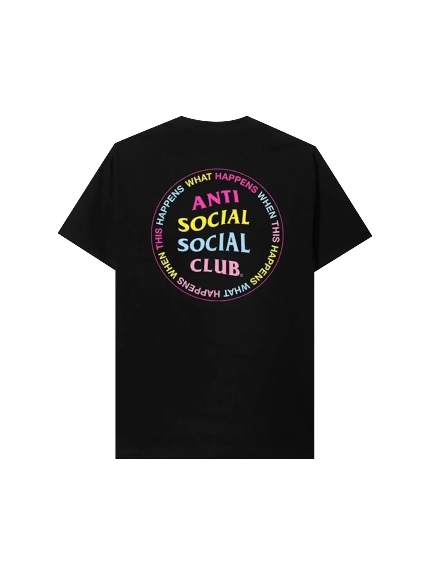 Футболка Anti Social Social Club What Happened — изображение 2 из 2, черный