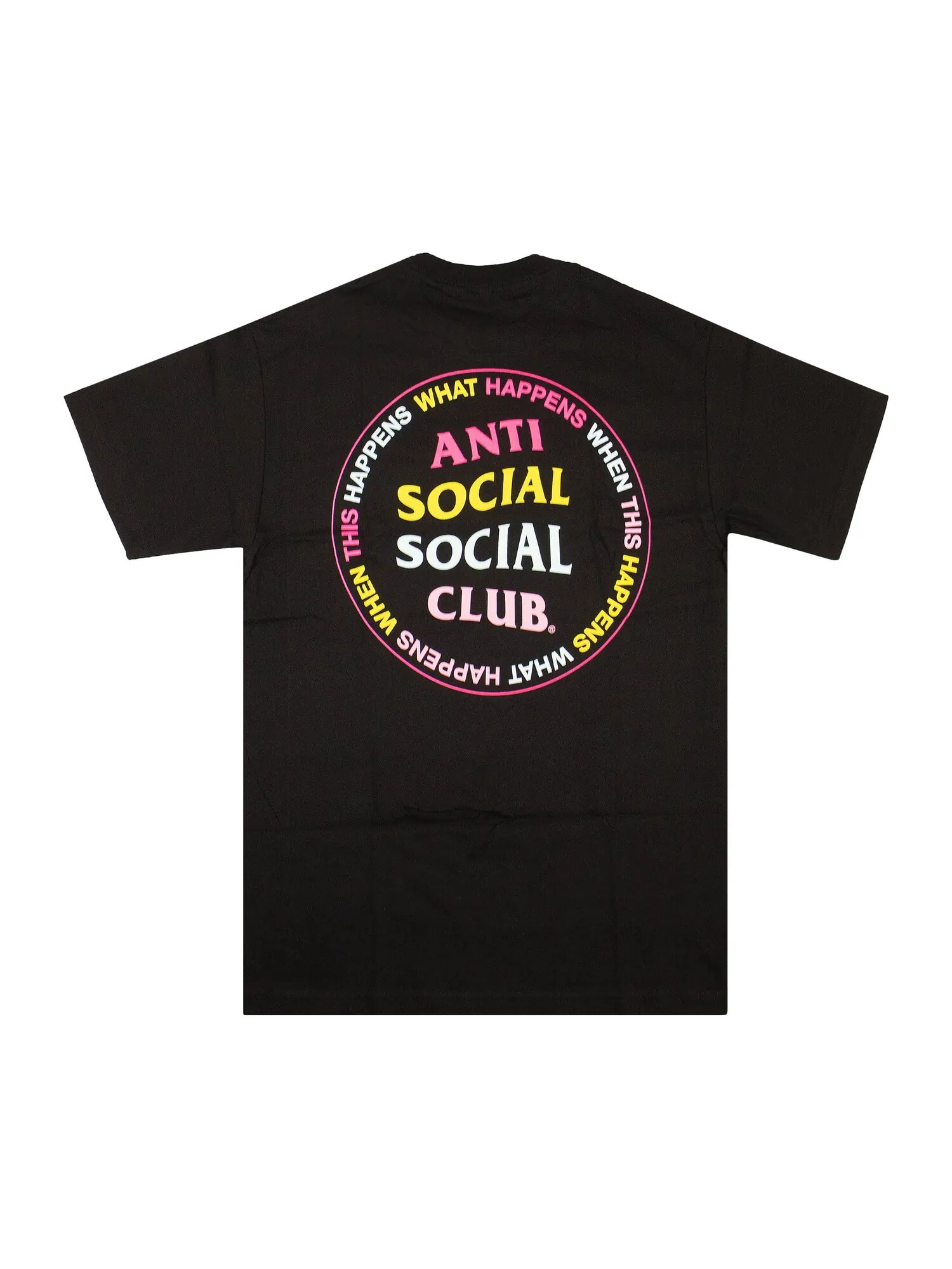 Футболка Anti Social Social Club Что происходит — изображение 2 из 2, черный