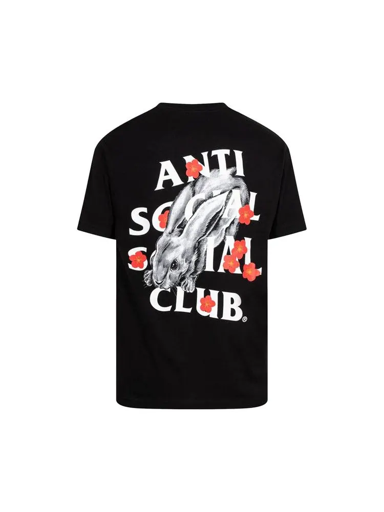 Футболка Anti Social Social Club Year Of The Rabbit Tee — изображение 2 из 2, черный
