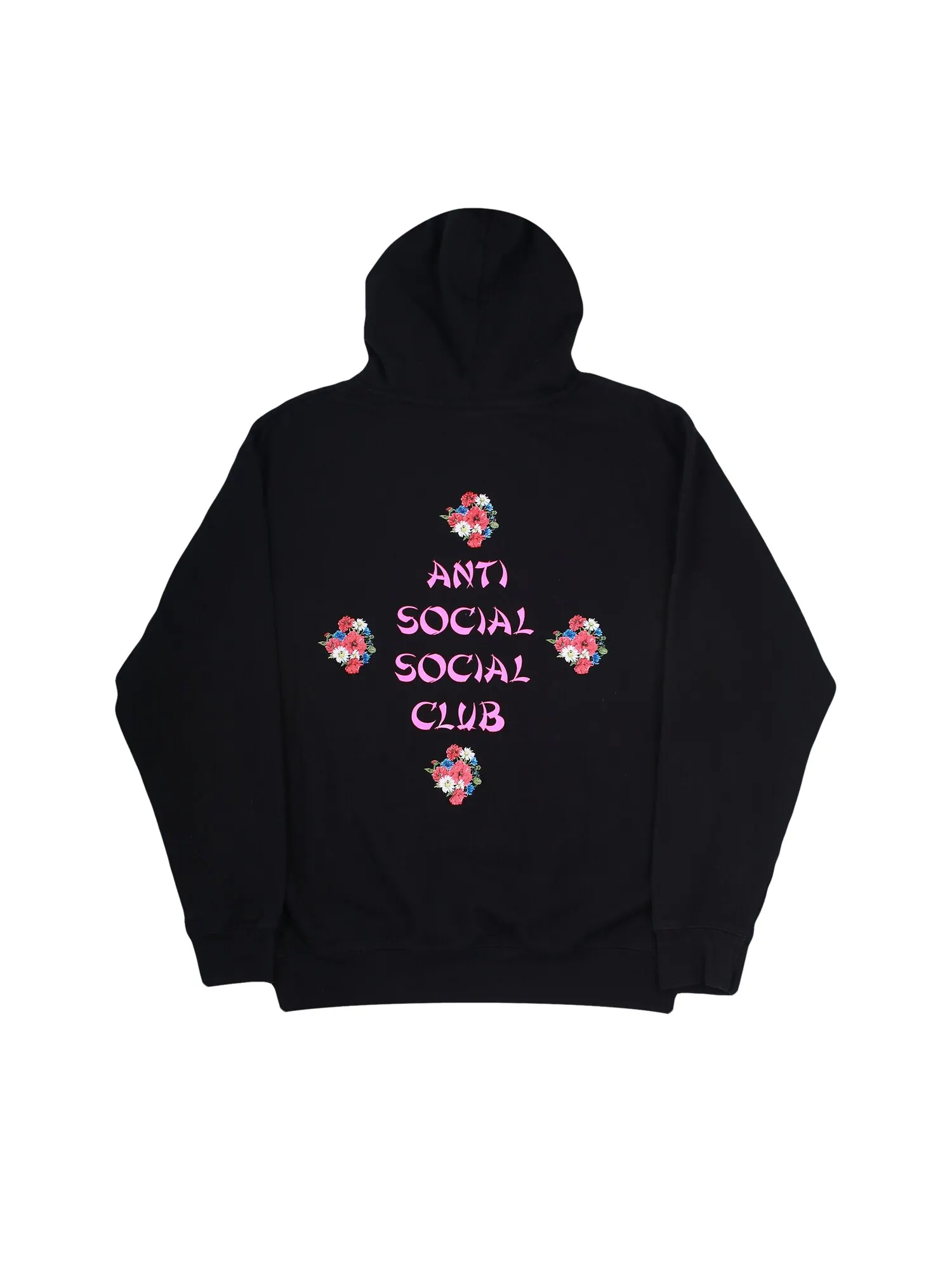 Толстовка с капюшоном Anti Social Social Club 2 Черная — изображение 2 из 2, черный