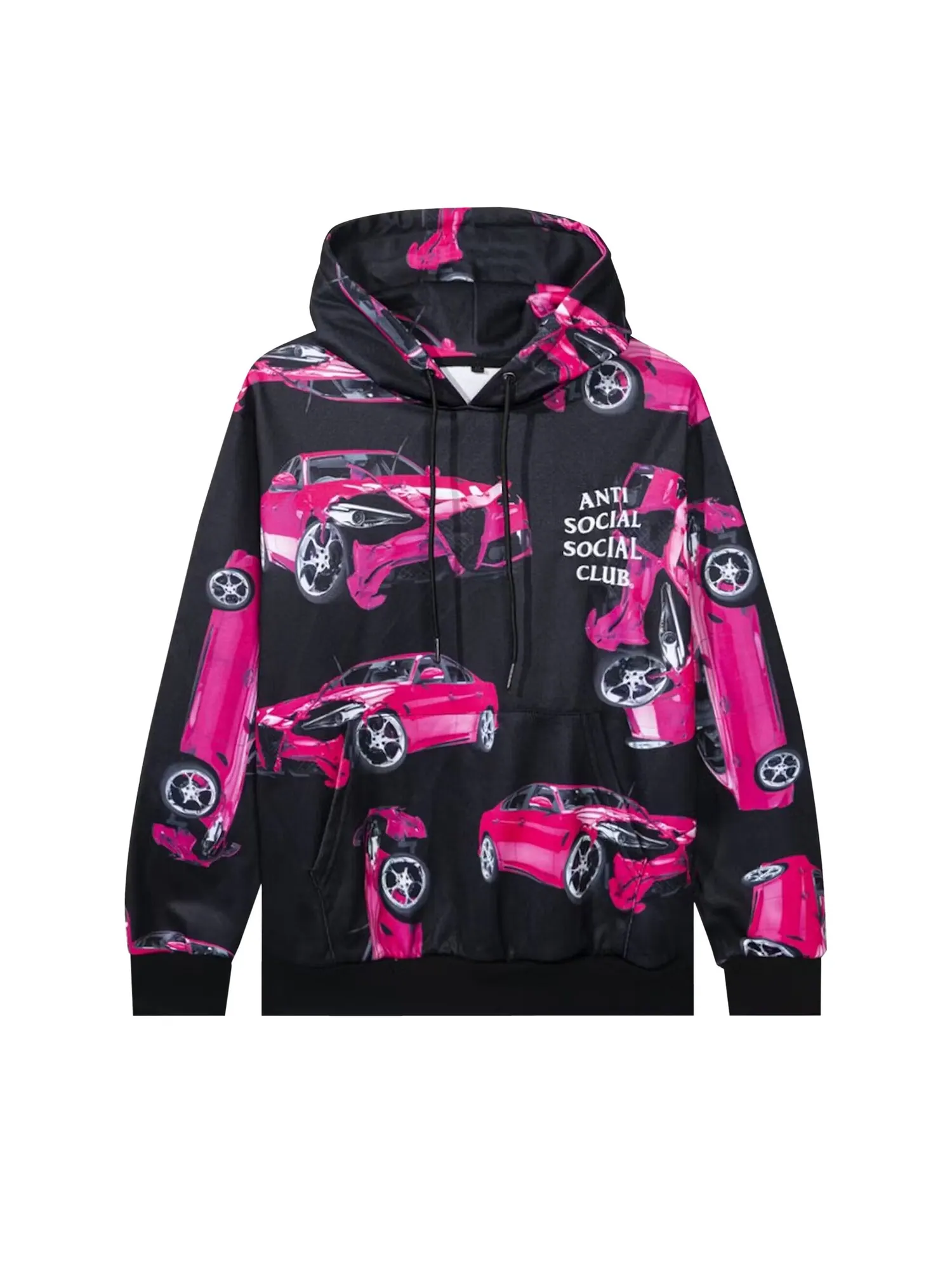 Толстовка Anti Social Social Club 3AM On Melrose — изображение 1 из 2, черный