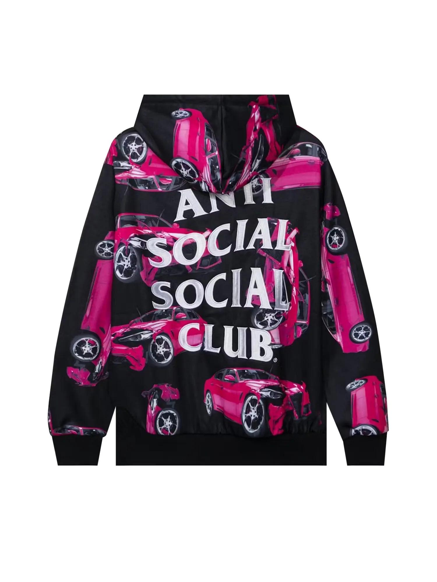 Толстовка Anti Social Social Club 3AM On Melrose — изображение 2 из 2, черный