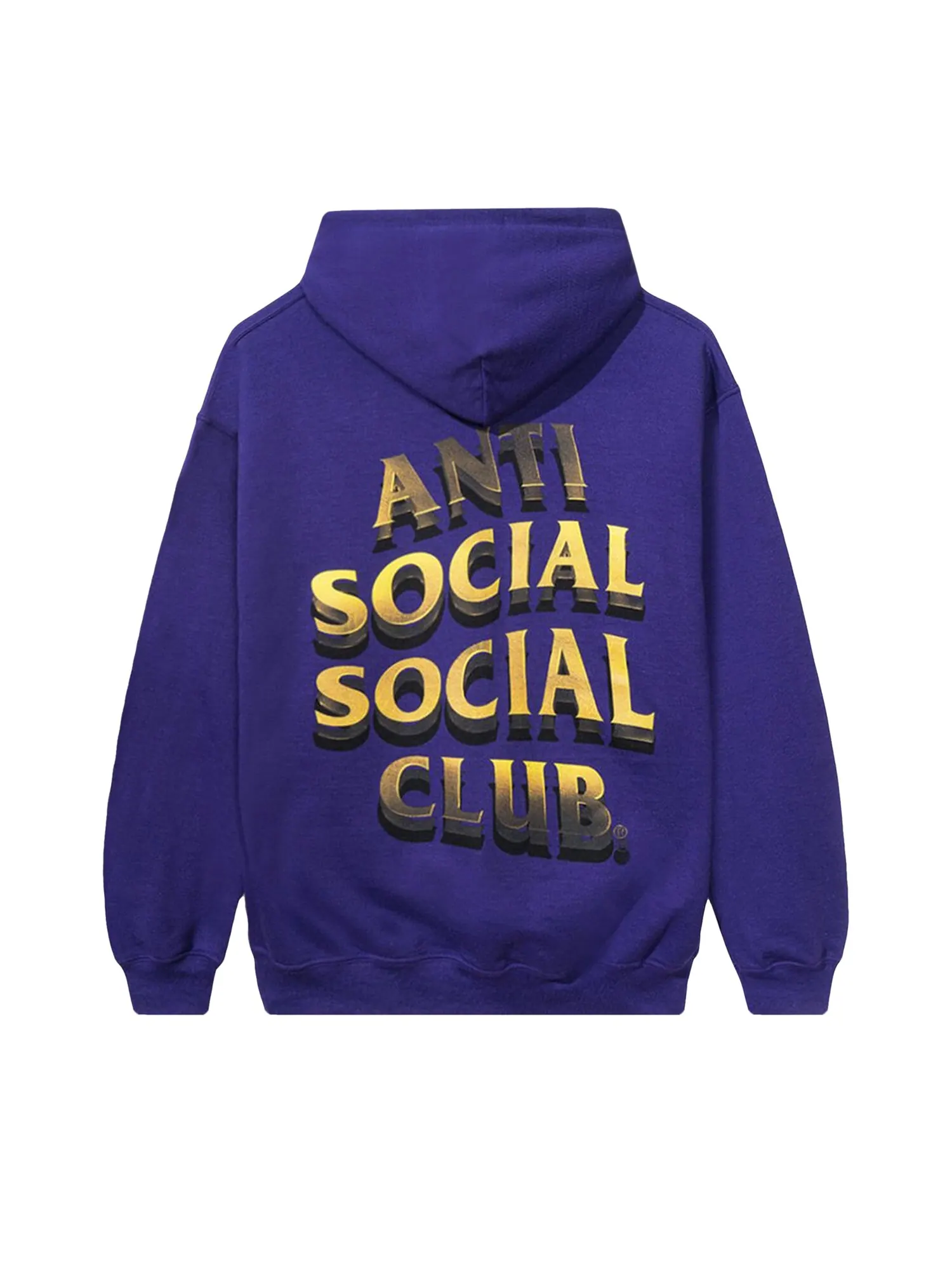 Толстовка Anti Social Social Club 747K Фиолетовый — изображение 2 из 2