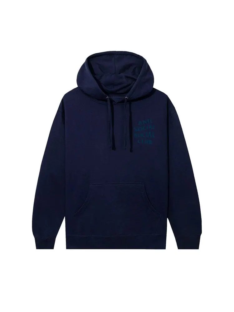 Худи Anti Social Social Club Analogous Hoodie — изображение 1 из 4, темно-синий