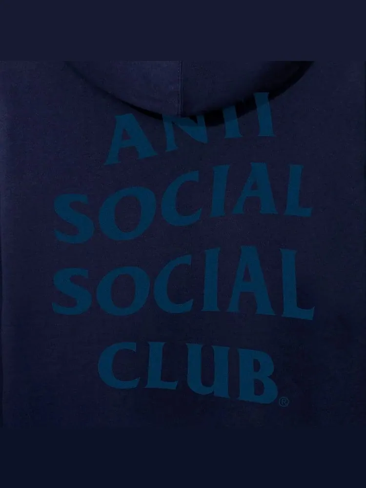 Худи Anti Social Social Club Analogous Hoodie — изображение 4 из 4, темно-синий