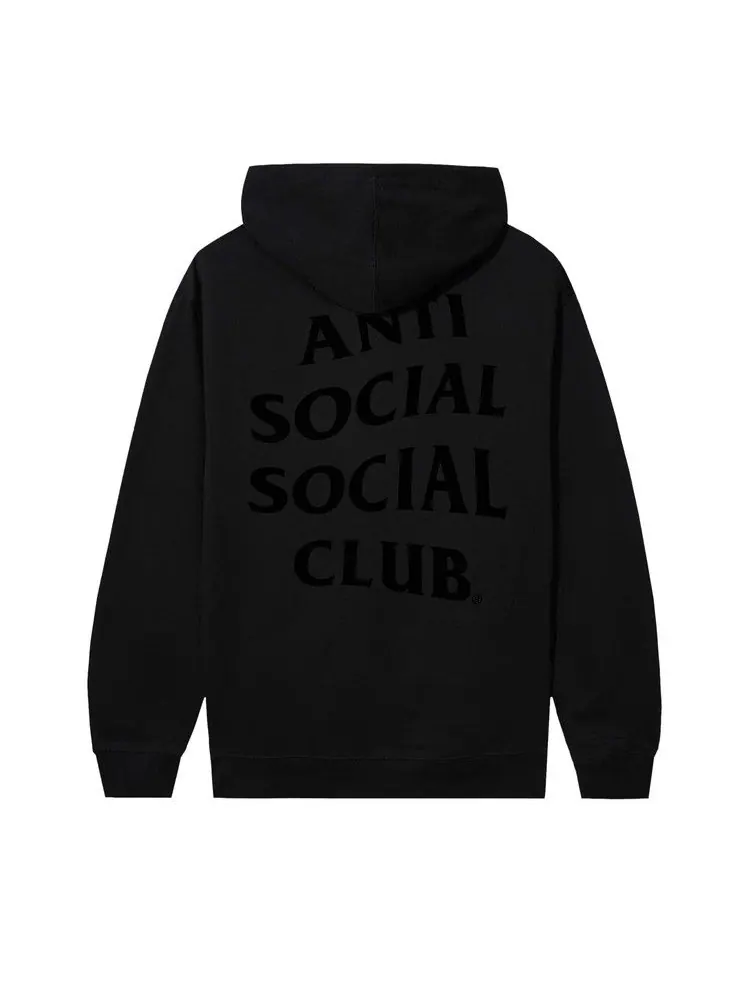 Худи Anti Social Social Club Analogous Hoodie — изображение 2 из 4, черный