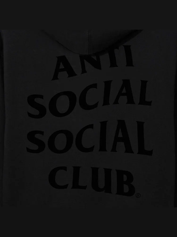 Худи Anti Social Social Club Analogous Hoodie — изображение 4 из 4, черный
