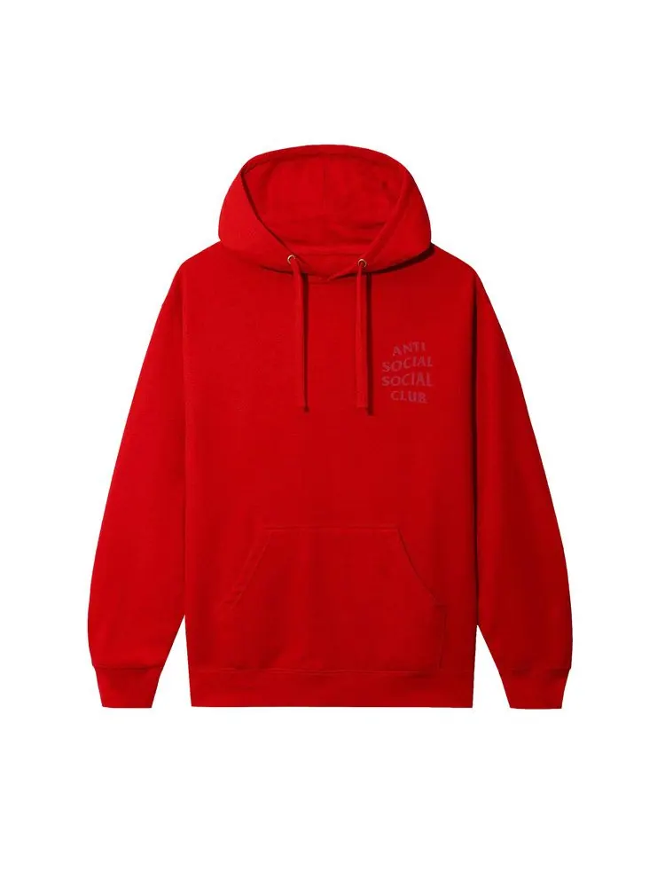 Худи Anti Social Social Club Analogous Hoodie — изображение 1 из 4, красный