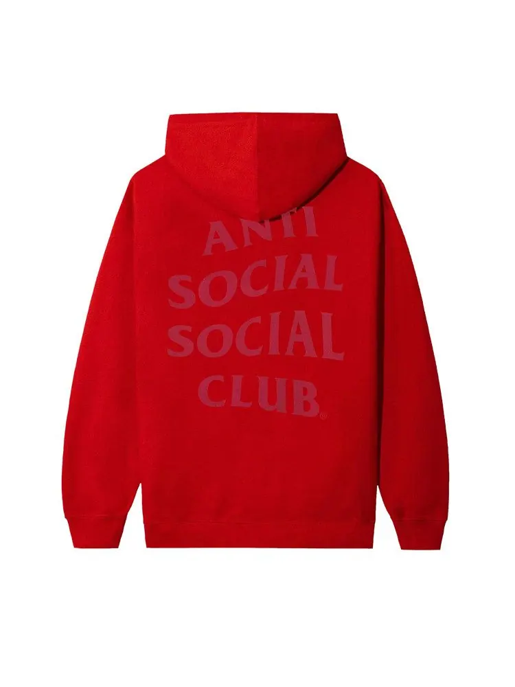 Худи Anti Social Social Club Analogous Hoodie — изображение 2 из 4, красный
