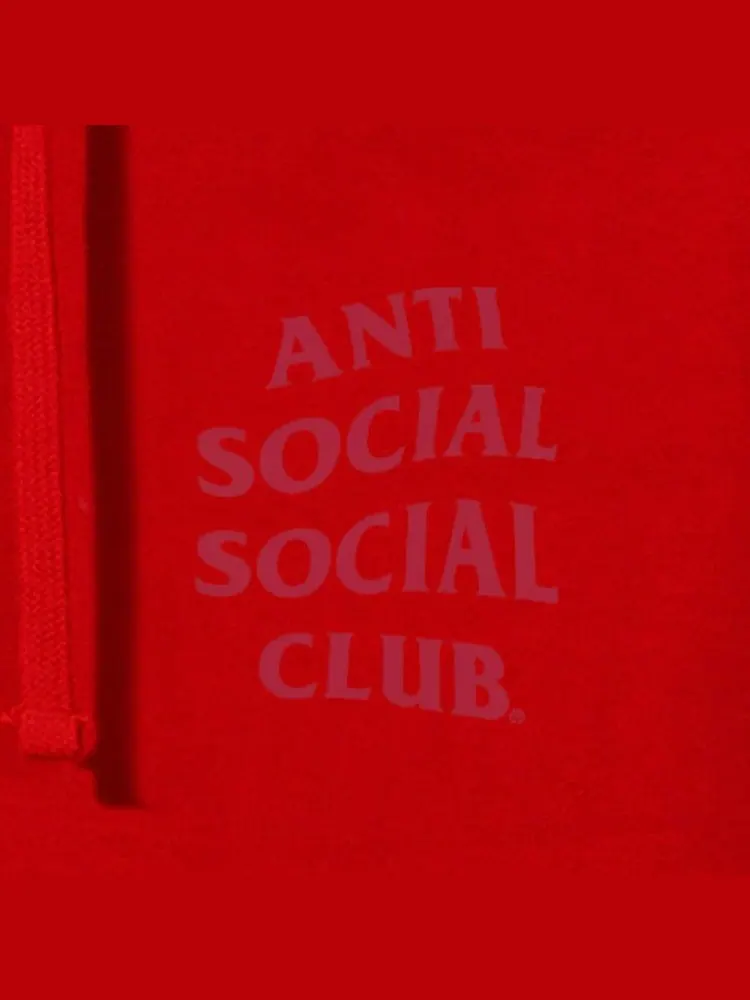Худи Anti Social Social Club Analogous Hoodie — изображение 3 из 4, красный