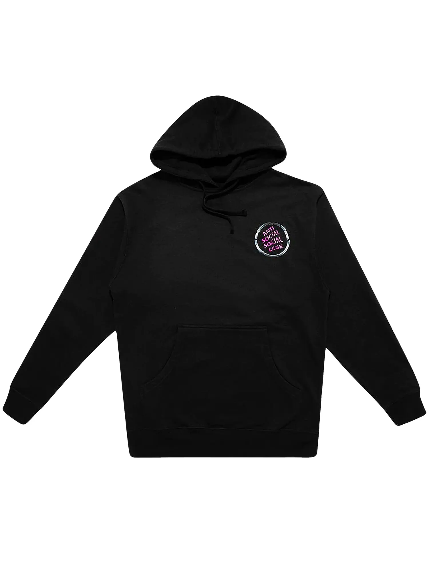 Толстовка Anti Social Social Club в клетку Brake Check — изображение 1 из 2, черный