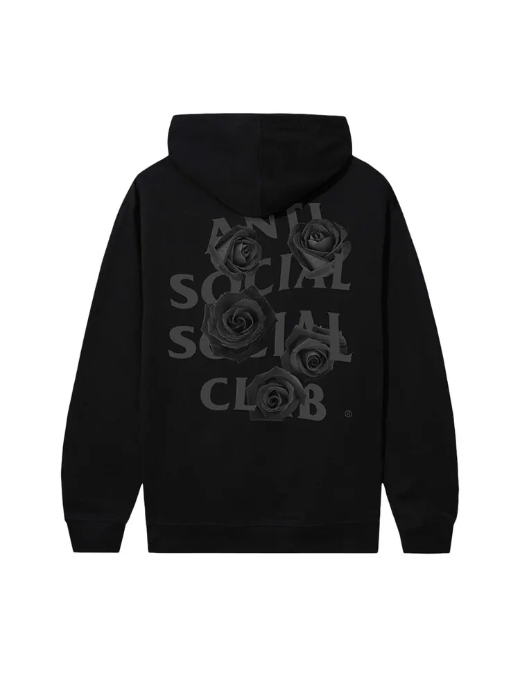 Худи Anti Social Social Club Bat Emoji F&F 'Royal Black' — изображение 2 из 2, черный