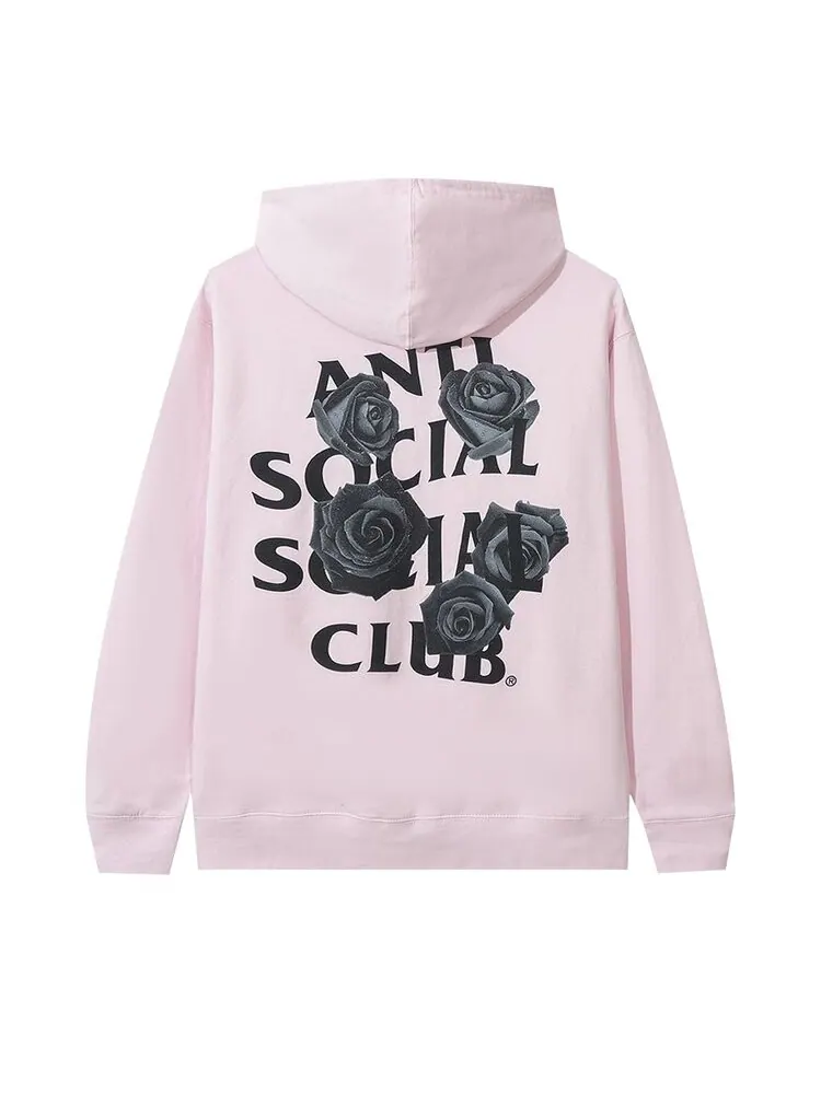 Худи Anti Social Social Club Bat Emoji 'Pink' — изображение 2 из 2, розовый