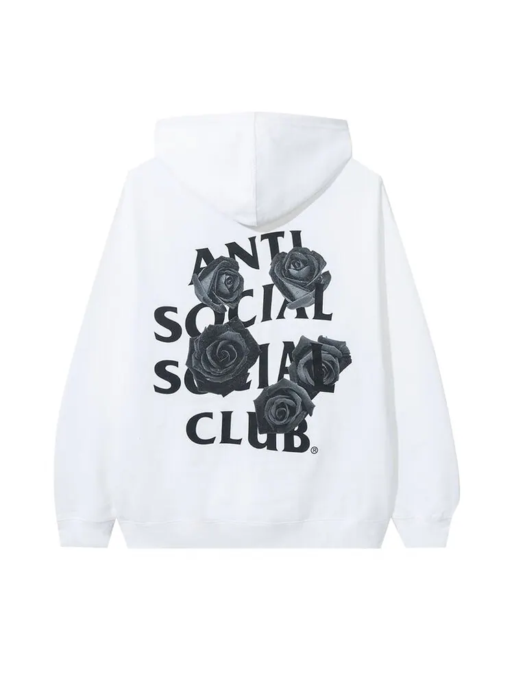 Худи Anti Social Social Club Bat Emoji 'White' — изображение 2 из 2, белый