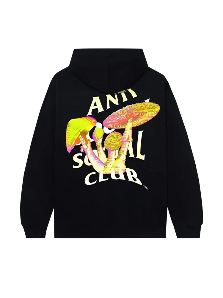 Худи Anti Social Social Club Breaking Point 'Black' — изображение 2 из 2, черный