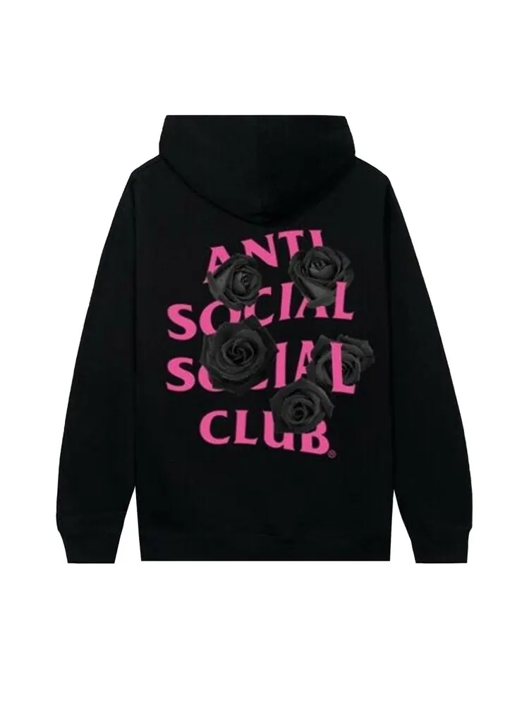 Худи Anti Social Social Club Corn Cheese 'Black' — изображение 2 из 2, черный