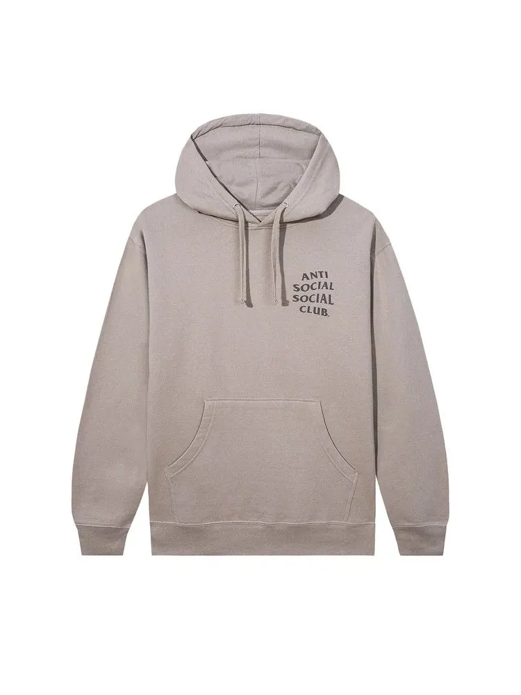 Худи Anti Social Social Club Cancelled Hoodie — изображение 1 из 4, цементный