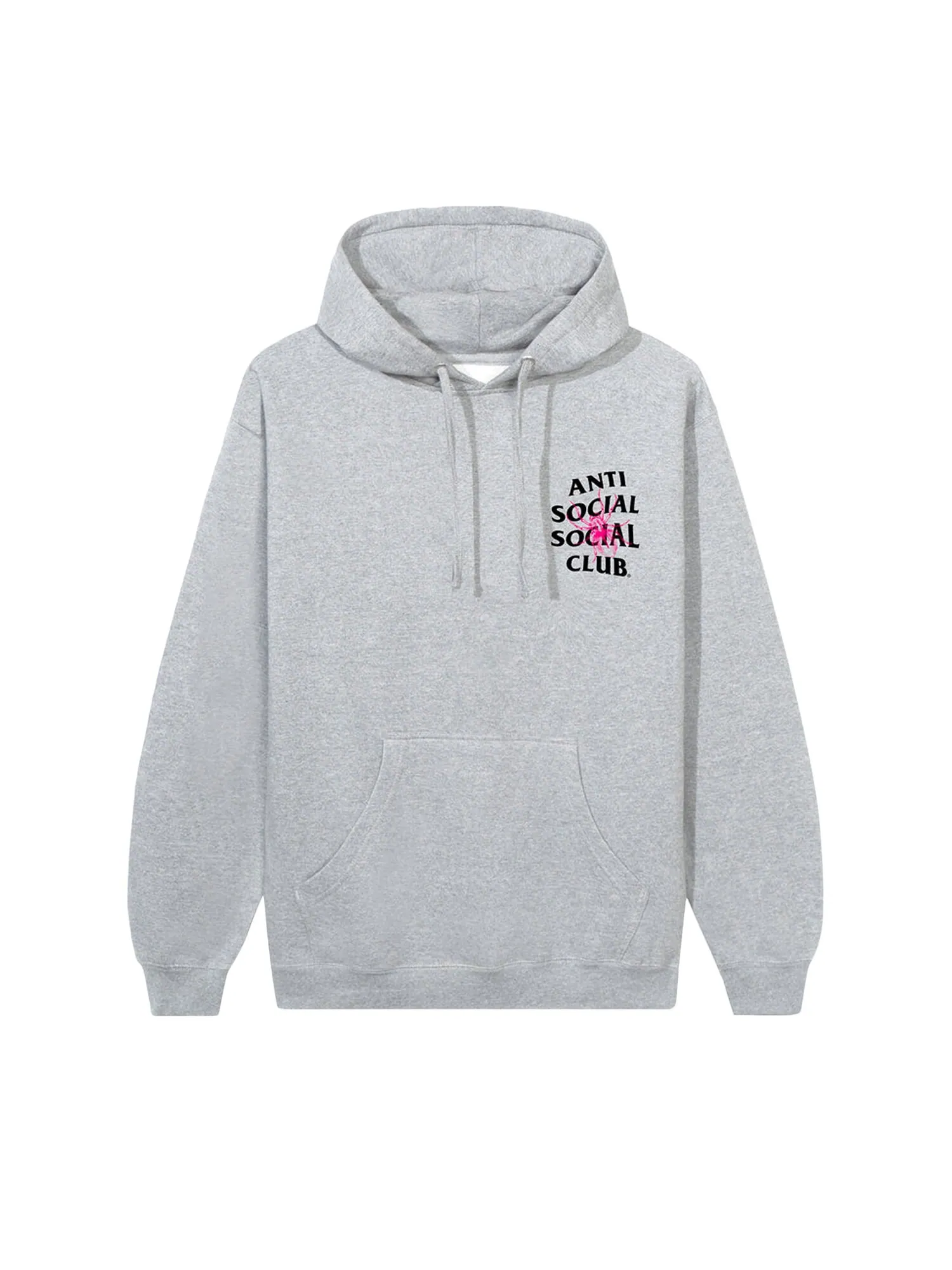 Толстовка Anti Social Social Club Creep Heather Grey — изображение 1 из 2, серый