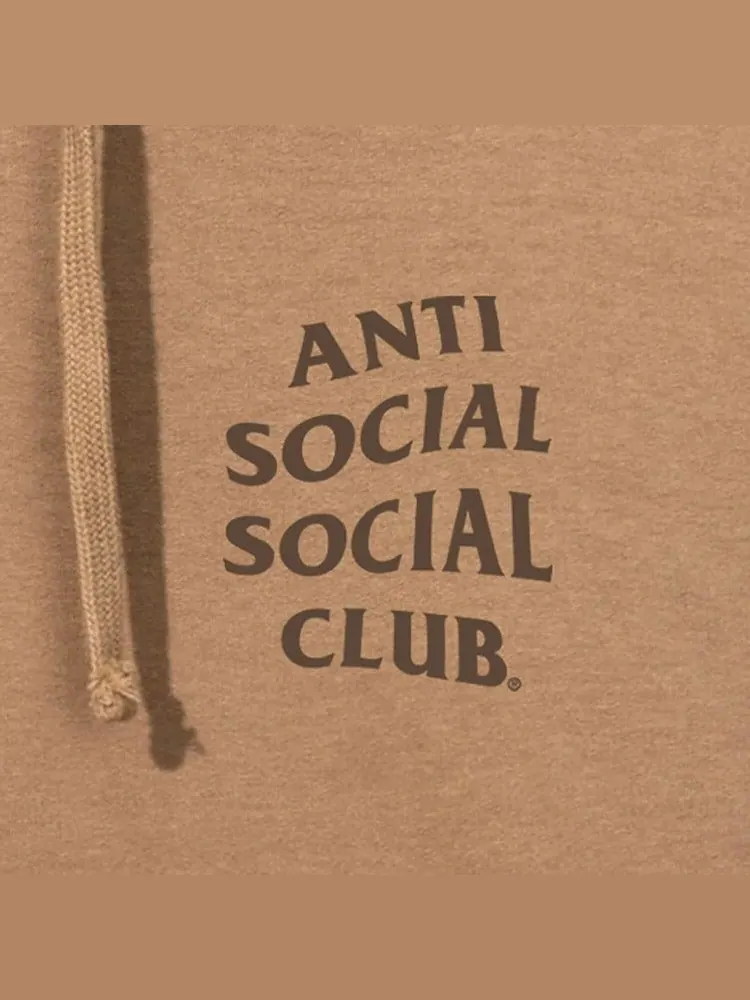 Худи Anti Social Social Club Cancelled Hoodie — изображение 3 из 4, седельный