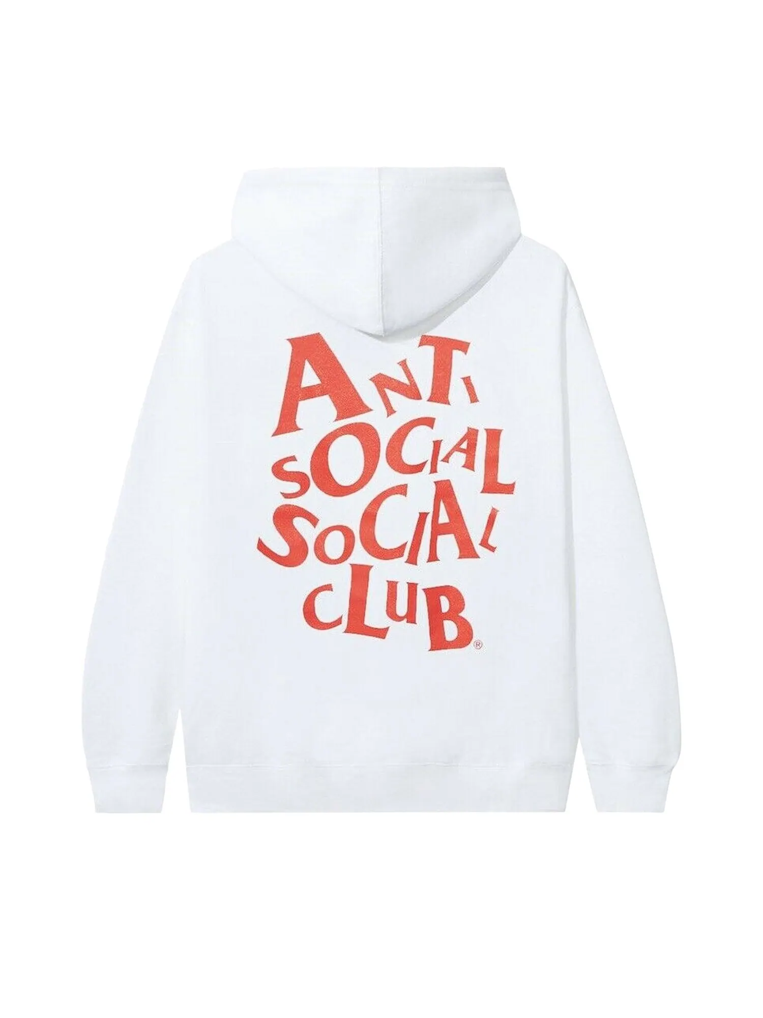 Толстовка с капюшоном Anti Social Social Club — изображение 2 из 2, белый