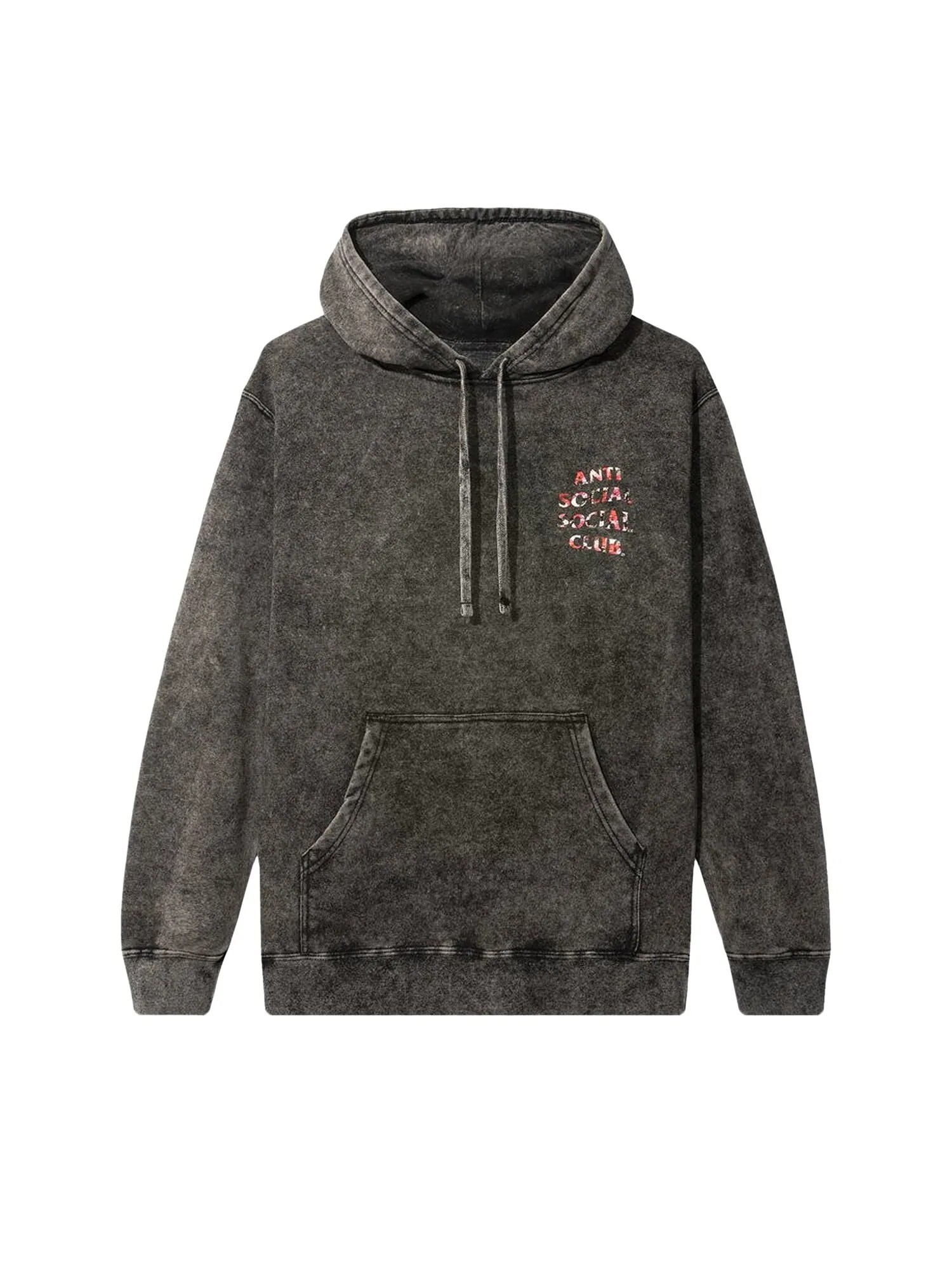 Толстовка Anti Social Social Club Bed Black Wash — изображение 1 из 2, черный