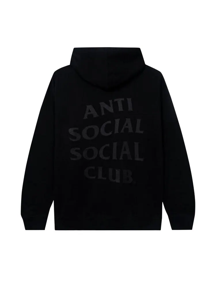 Худи Anti Social Social Club Early Decision 'Black' — изображение 2 из 2, черный
