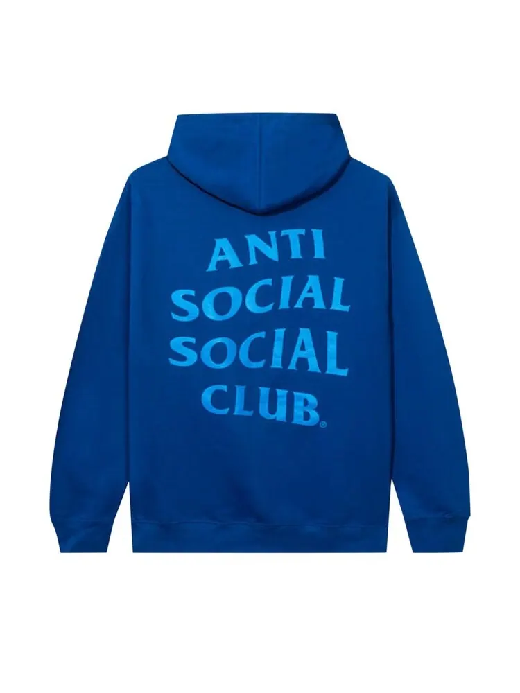 Худи Anti Social Social Club Early Decision 'Blue' — изображение 2 из 2, синий