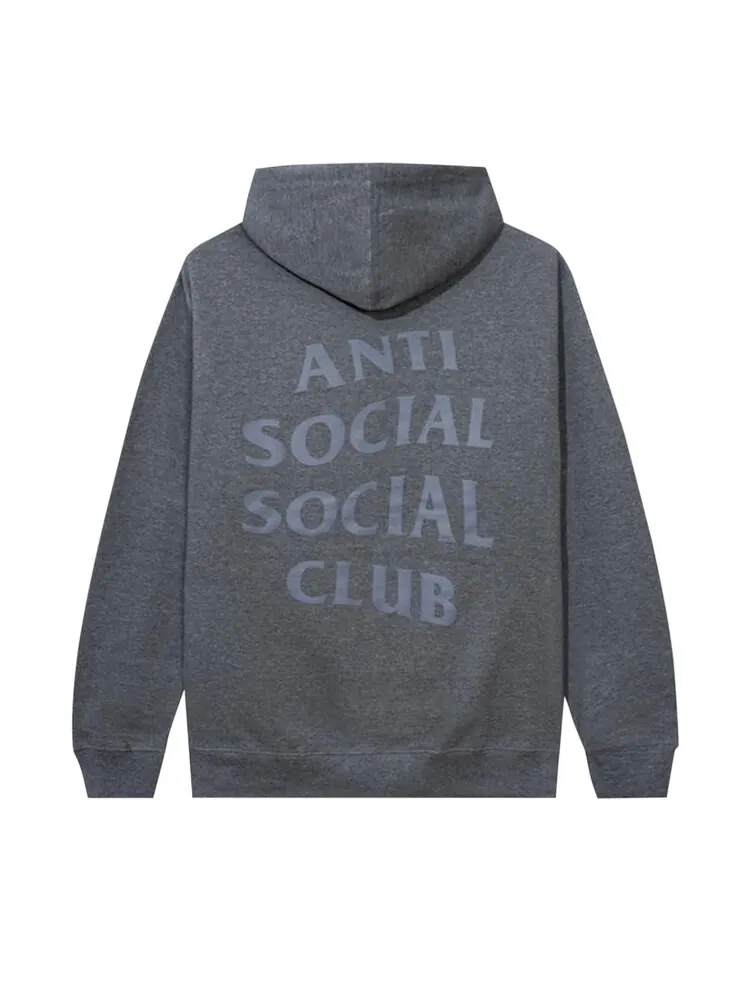 Худи Anti Social Social Club Early Decision 'Grey' — изображение 2 из 2, серый