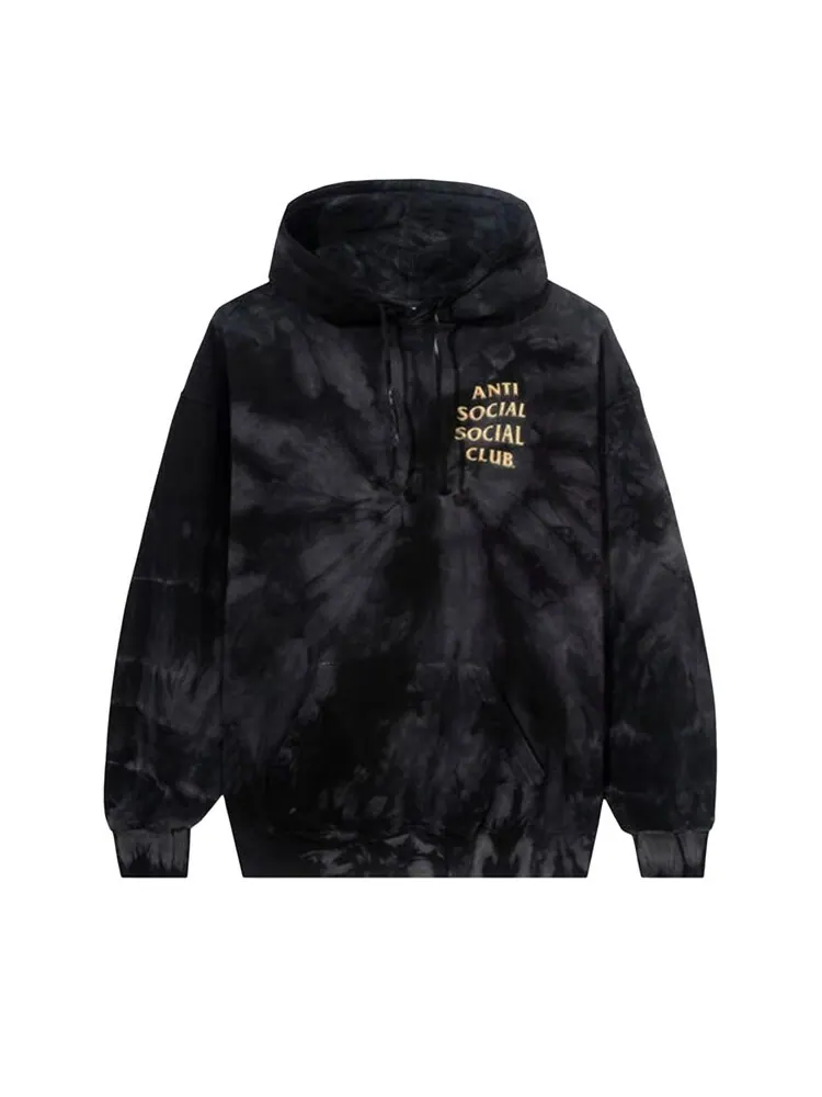 Худи Anti Social Social Club Effectionate 'Black Tie Dye' — изображение 1 из 2, черный