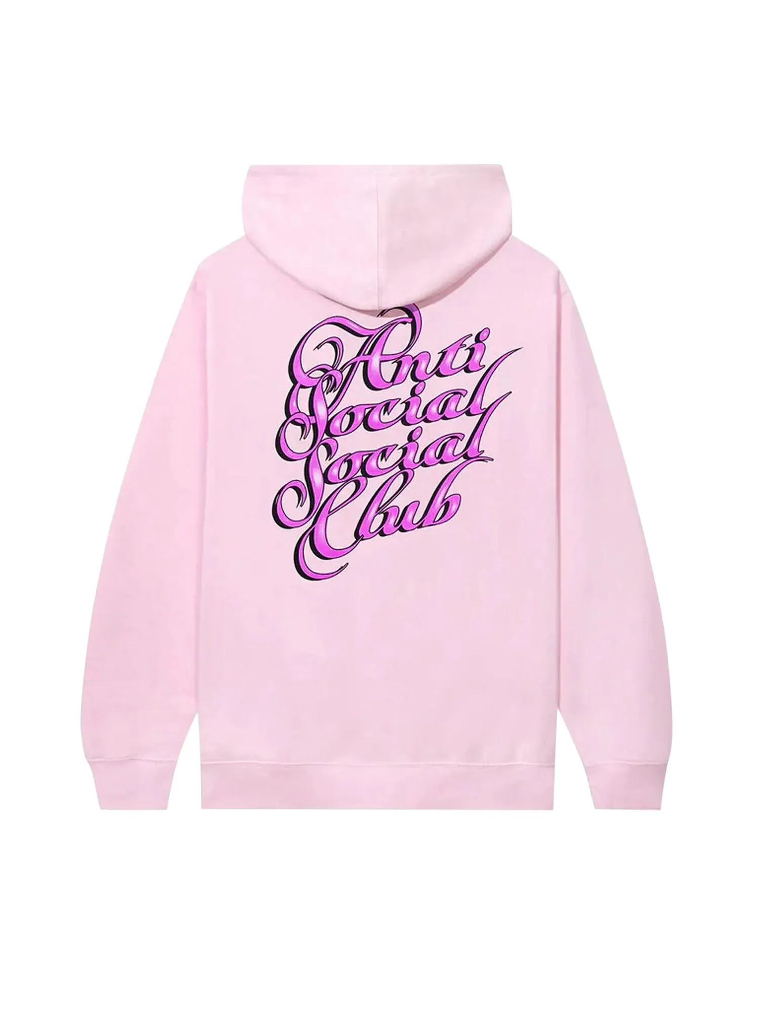 Толстовка с ресницами Anti Social Social Club — изображение 2 из 2, розовый