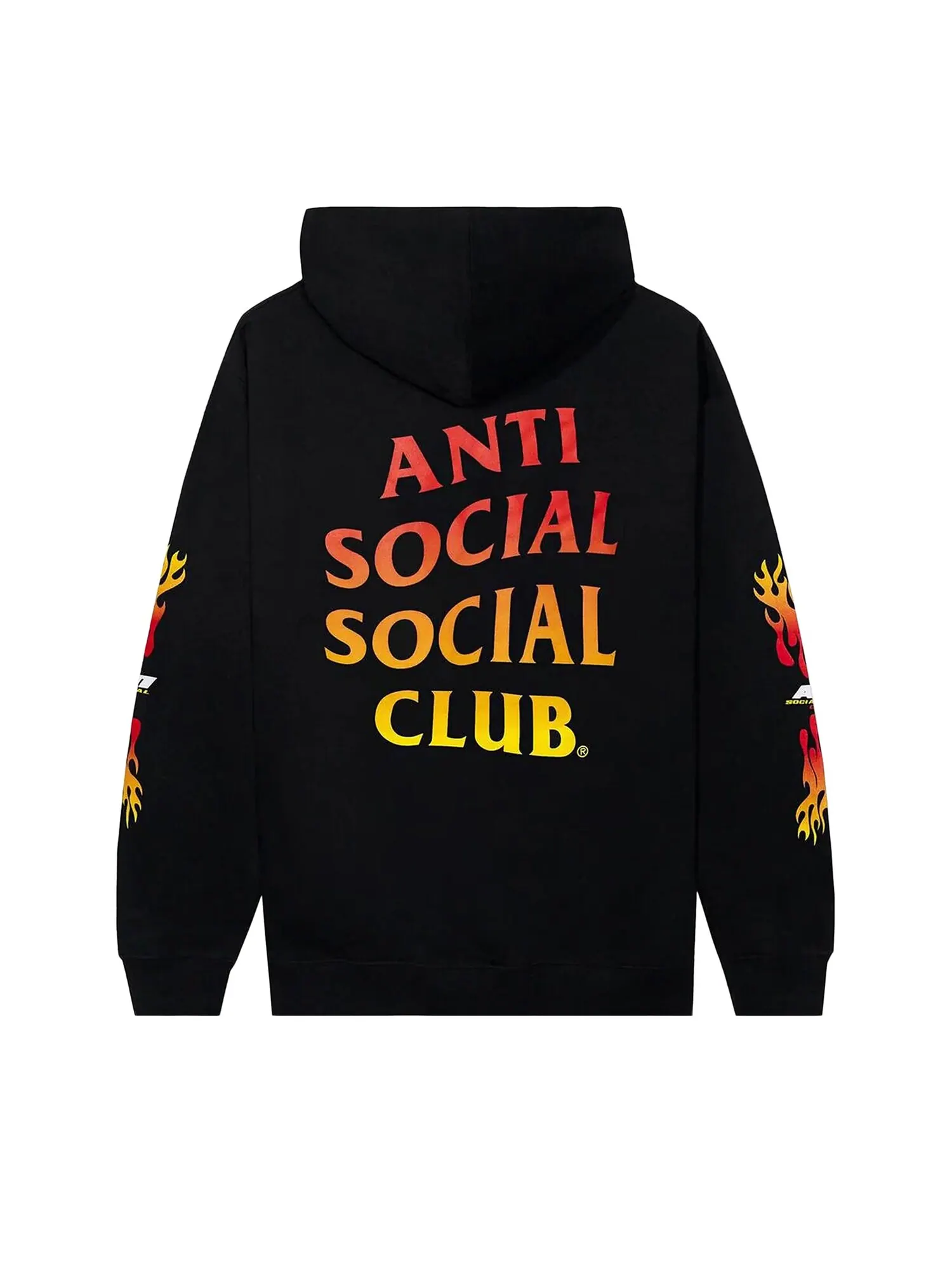 Толстовка Anti Social Social Club Hot At First — изображение 2 из 2, черный