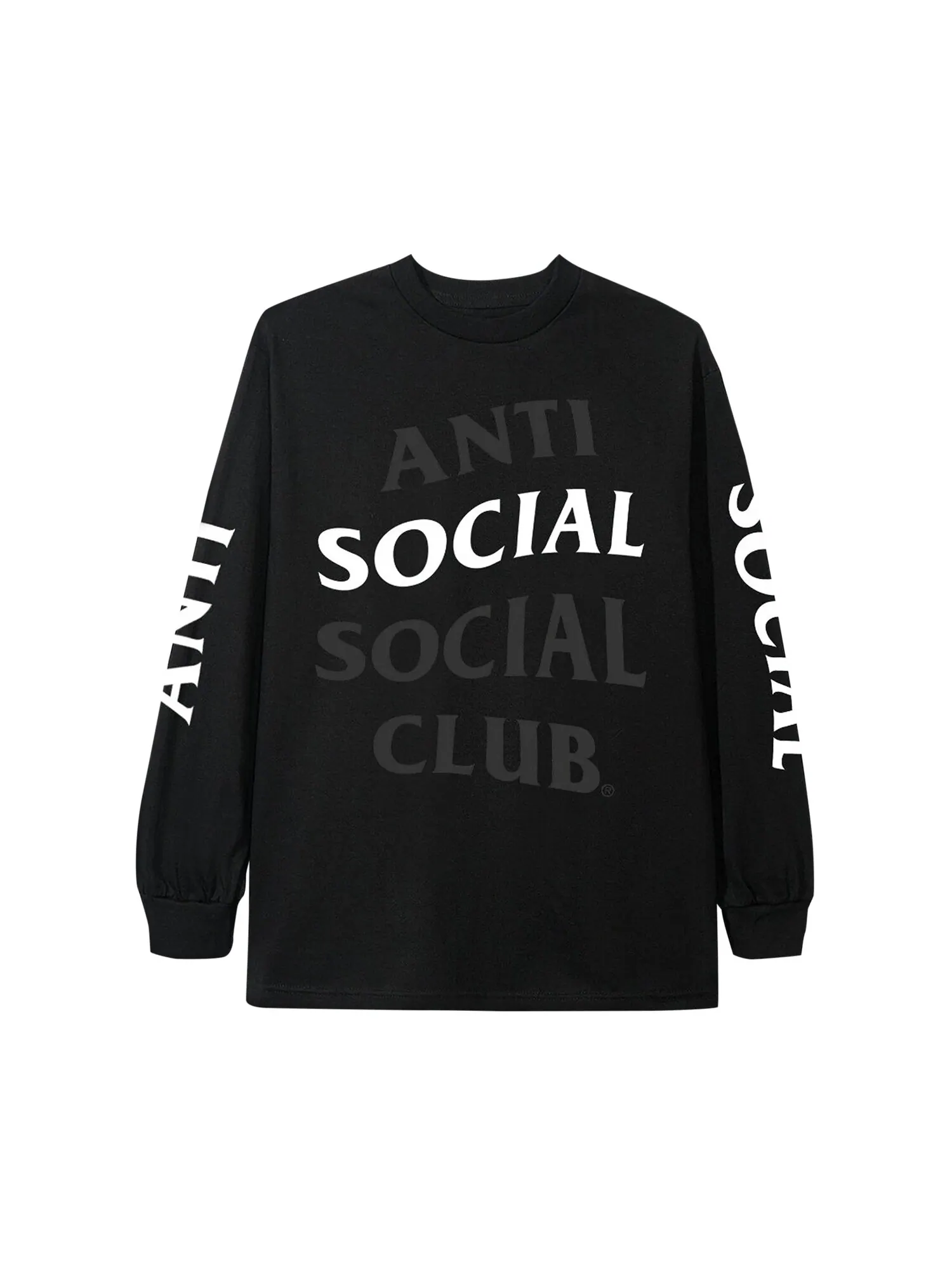 Футболка с длинными рукавами Anti Social Social Club Highlight — изображение 1 из 2, черный