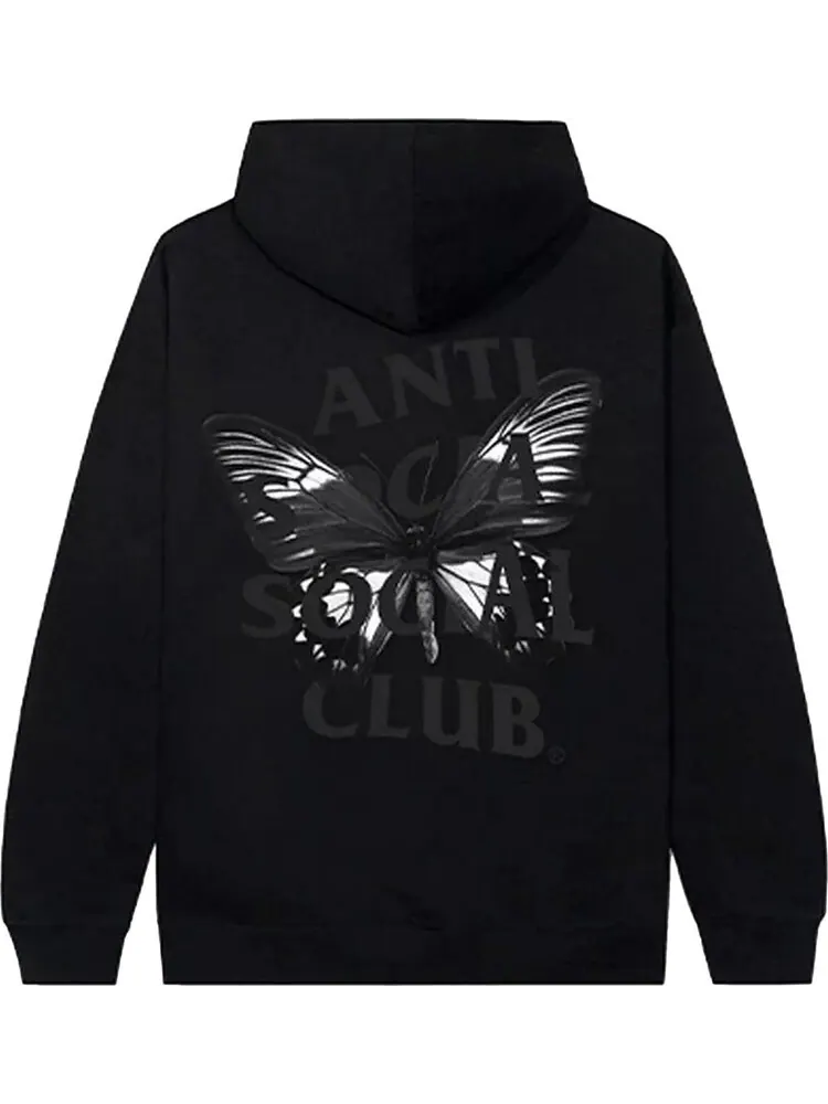 Худи Anti Social Social Club Hidden Sky Hoodie Black — изображение 2 из 2, черный
