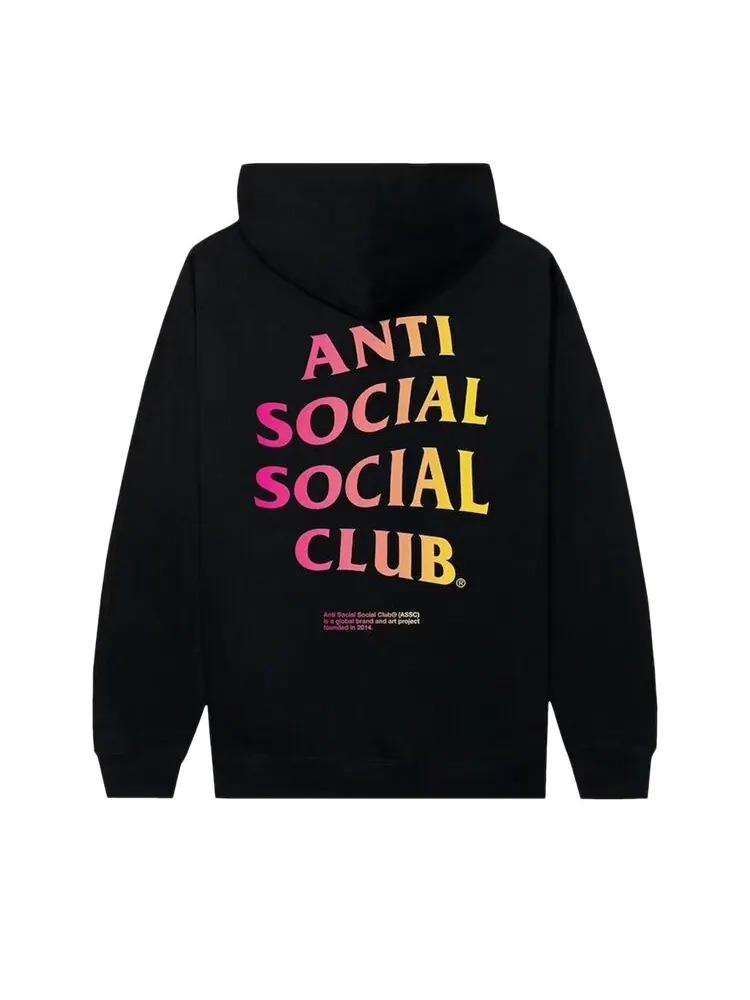 Худи Anti Social Social Club Imprint 'Black' — изображение 2 из 2, черный