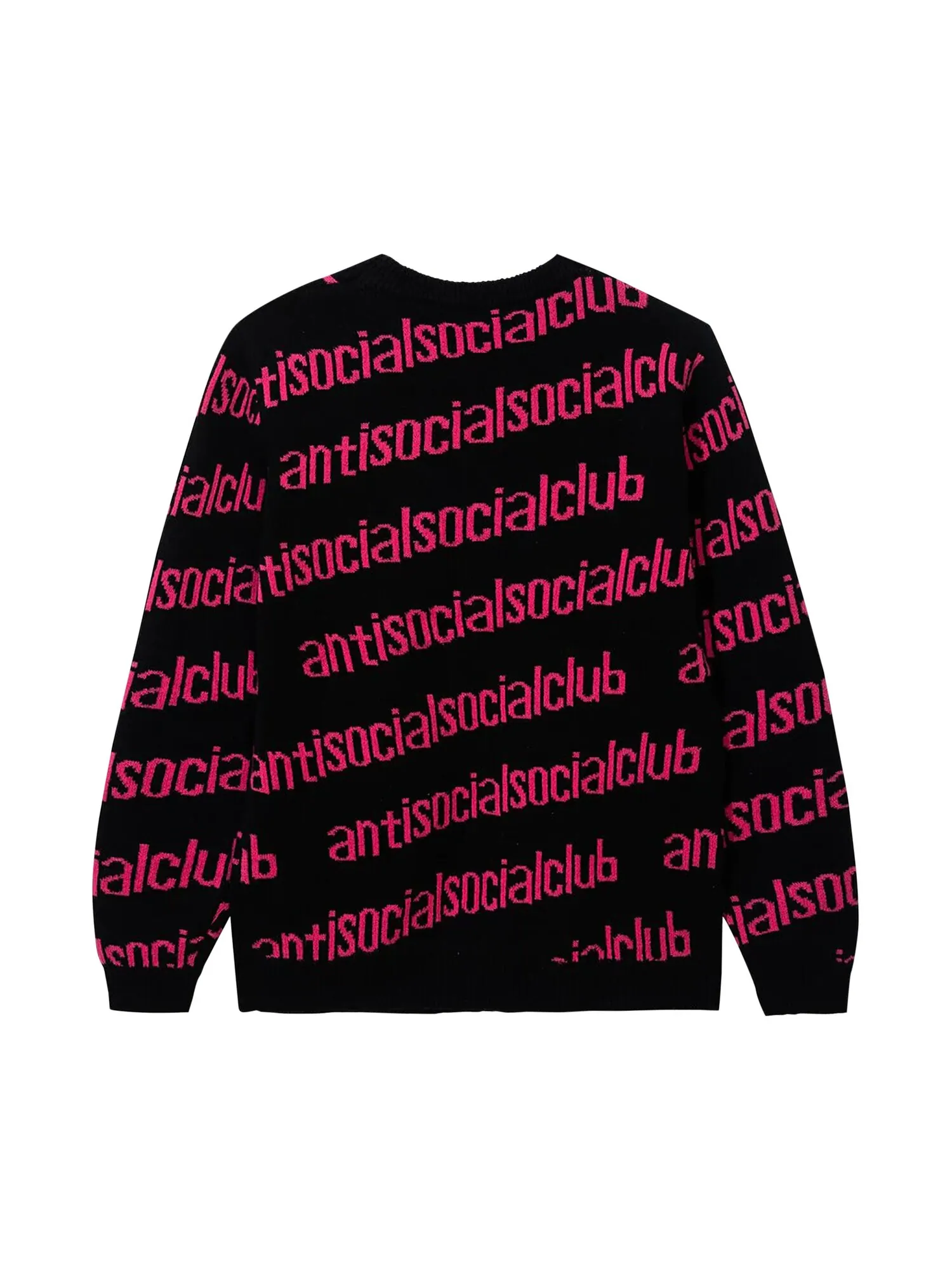 Вязаный круглый вырез Anti Social Social Club In The Loop — изображение 2 из 2, черный