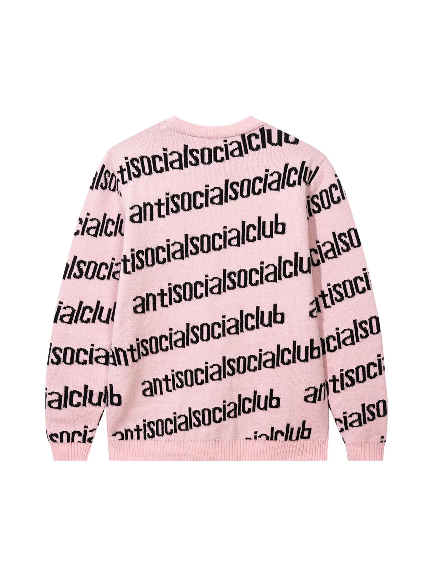 Вязаный круглый вырез Anti Social Social Club In The Loop — изображение 2 из 2, розовый
