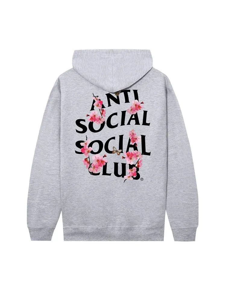 Худи Anti Social Social Club Kkotch Hoodie, Ath Heather — изображение 2 из 4, серый
