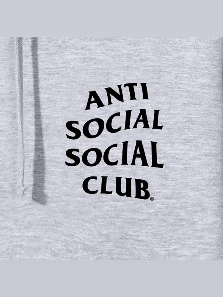 Худи Anti Social Social Club Kkotch Hoodie, Ath Heather — изображение 3 из 4, серый