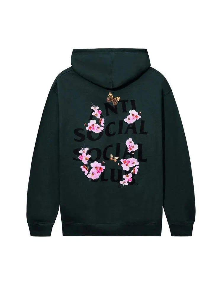Худи Anti Social Social Club Kkotch Hoodie — изображение 2 из 4, зеленый