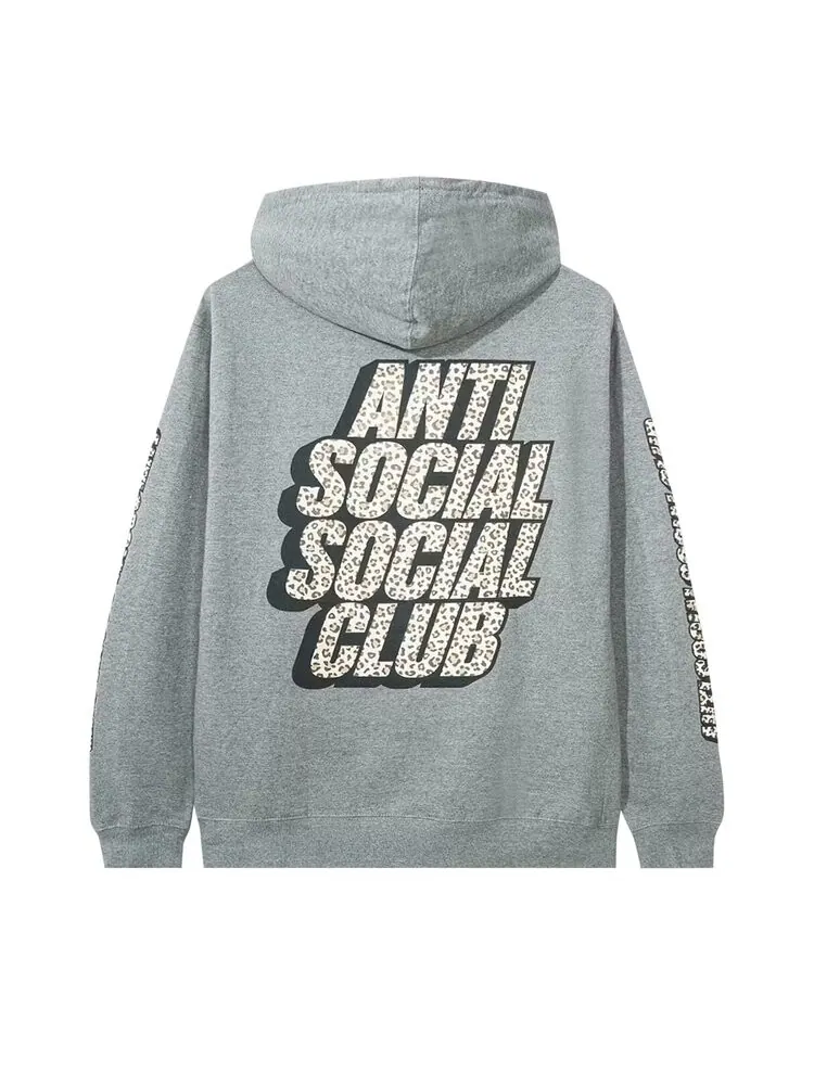 Худи Anti Social Social Club Kitten 'Grey' — изображение 2 из 4, серый