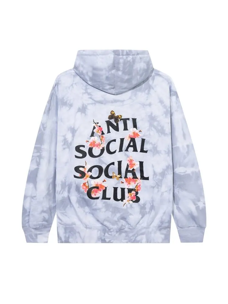 Худи Anti Social Social Club Kkoch Never Dies 'Grey' — изображение 2 из 2, серый