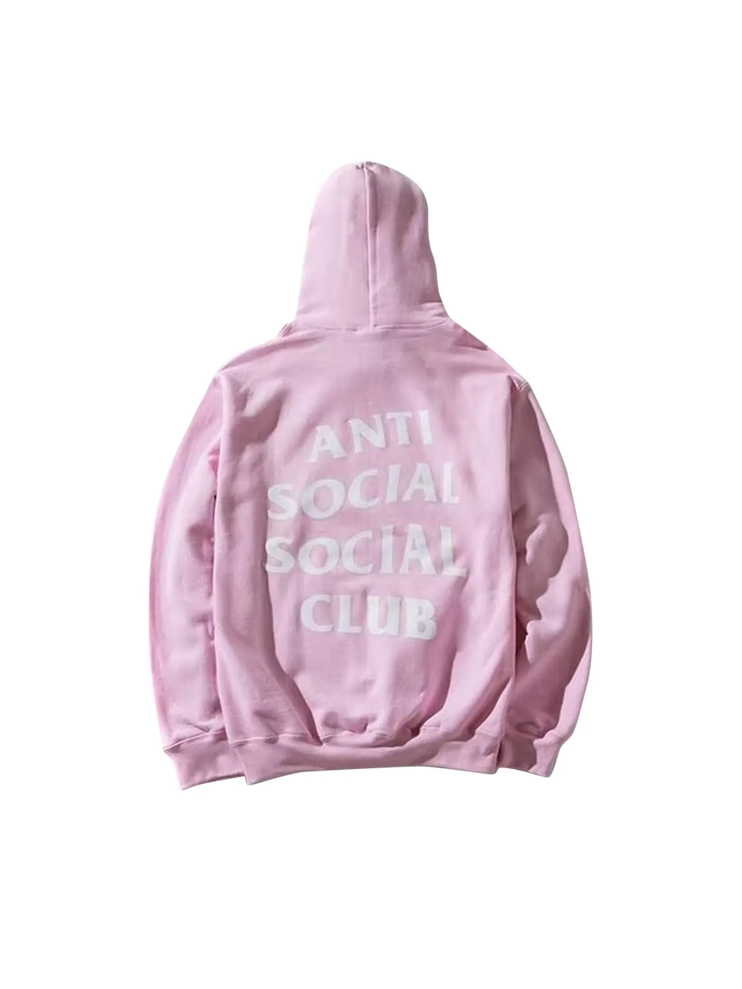 Толстовка Anti Social Social Club Знай тебя лучше — изображение 2 из 2, розовый