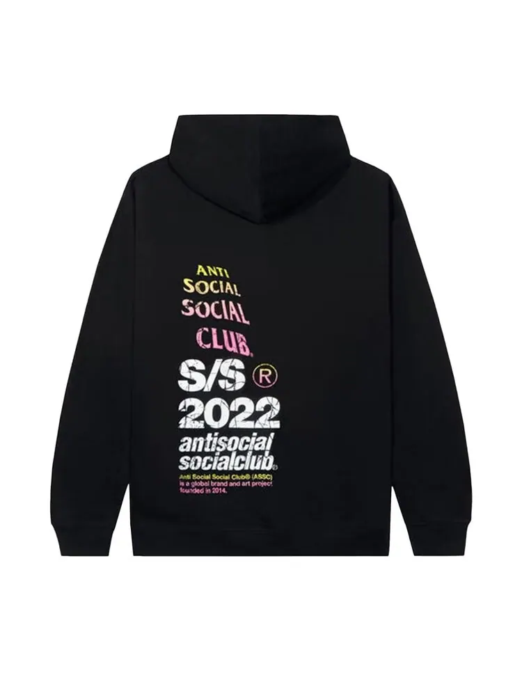 Худи Anti Social Social Club Link In Bio 'Black' — изображение 2 из 2, черный