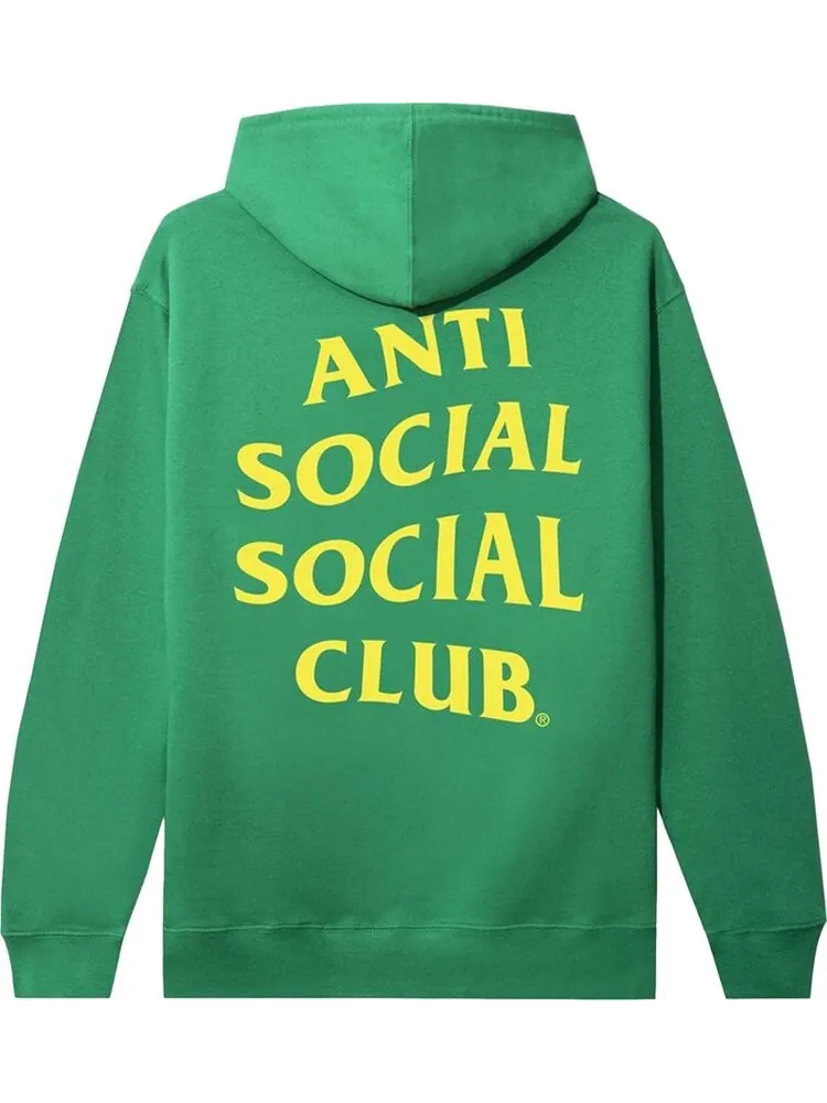 Худи Anti Social Social Club Mind Games 21 Hoodie 'Green' — изображение 2 из 2, зеленый