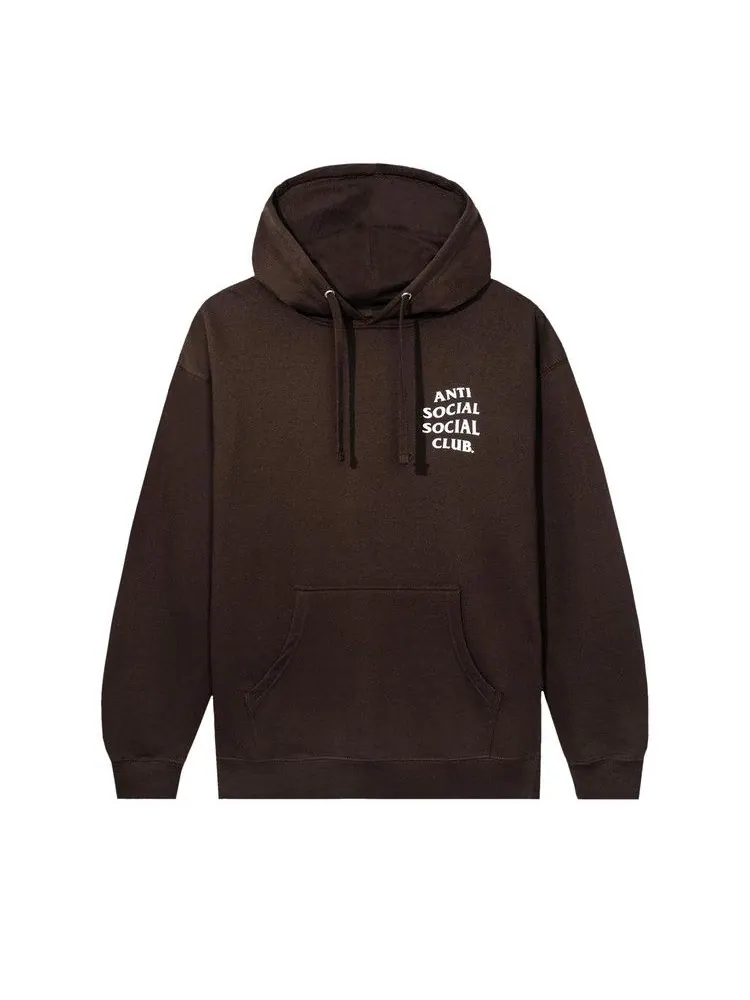 Худи Anti Social Social Club Mind Games Hoodie — изображение 1 из 4, коричневый