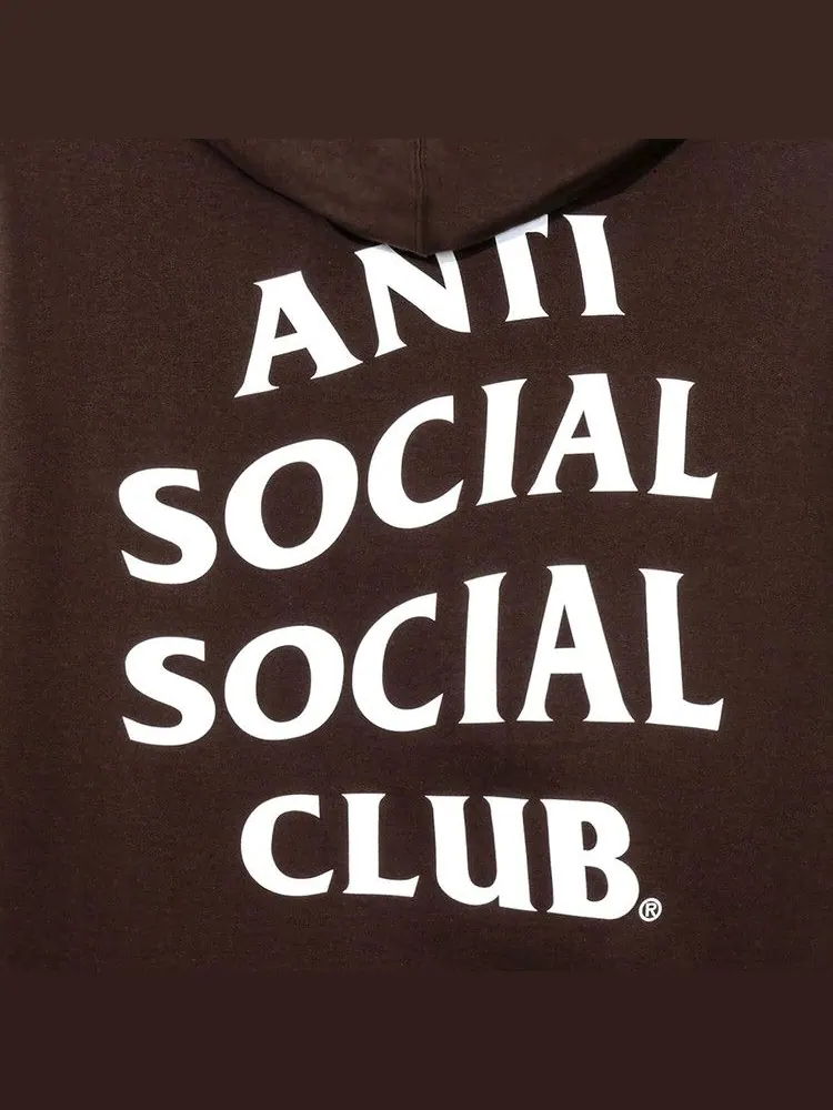 Худи Anti Social Social Club Mind Games Hoodie — изображение 4 из 4, коричневый