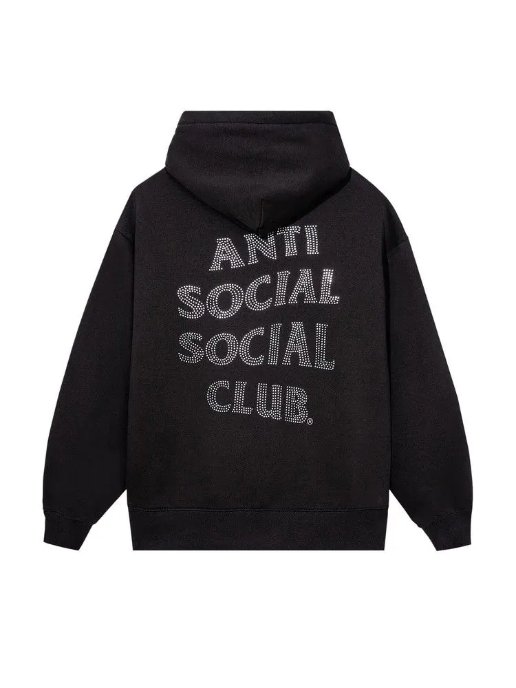 Худи Anti Social Social Club Mind Games Nailhead Hoodie — изображение 2 из 4, черный