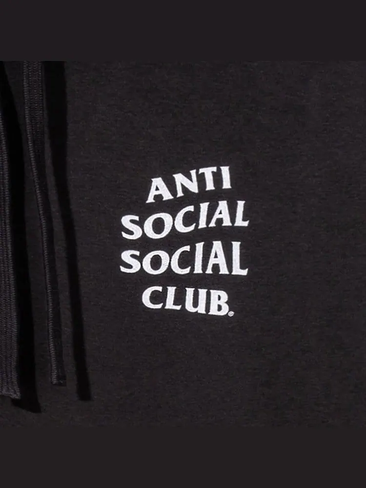 Худи Anti Social Social Club Mind Games Nailhead Hoodie — изображение 3 из 4, черный