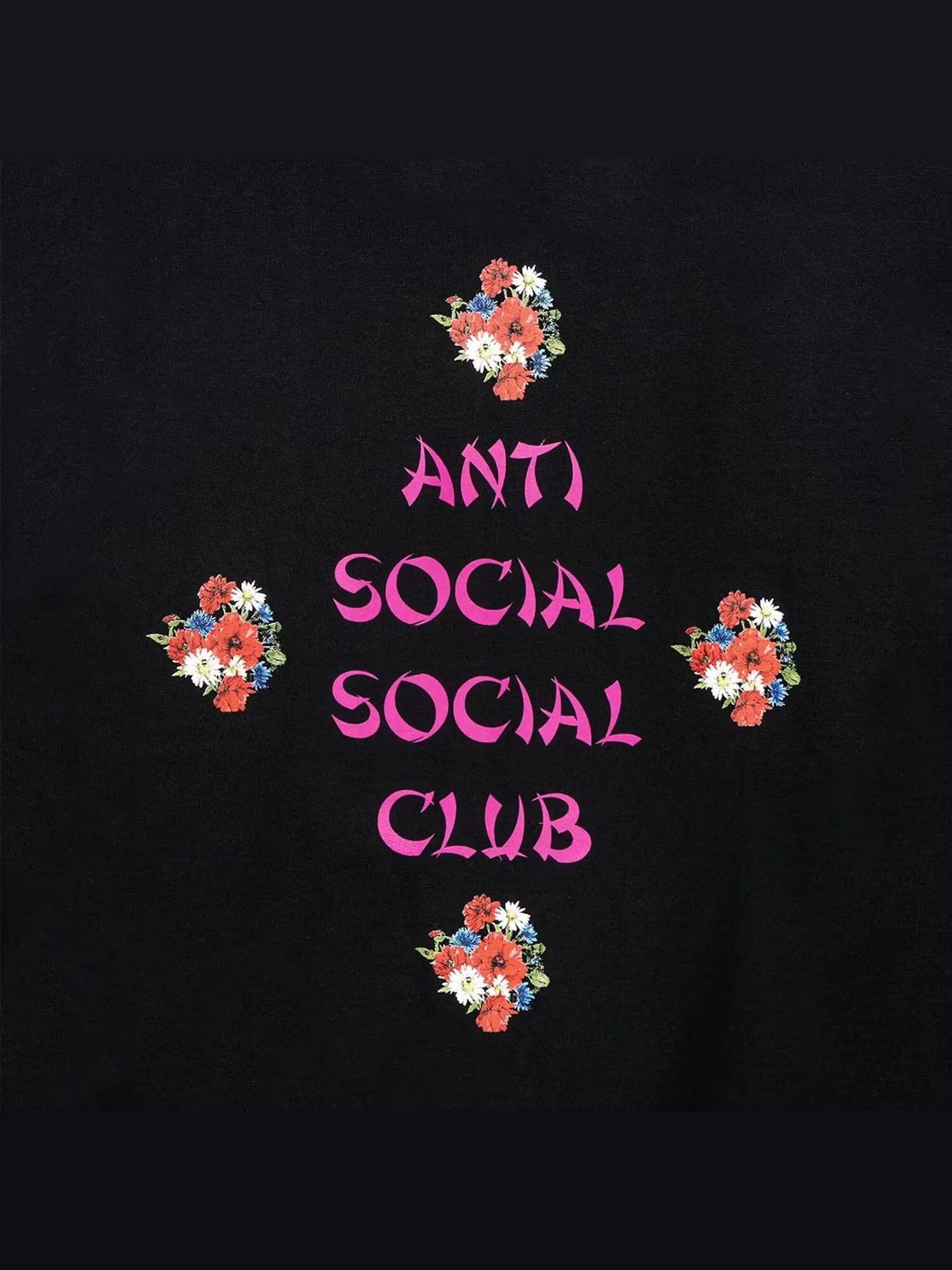 Толстовка Anti Social Social Club 2 Much Of Heaven — изображение 4 из 4, черный