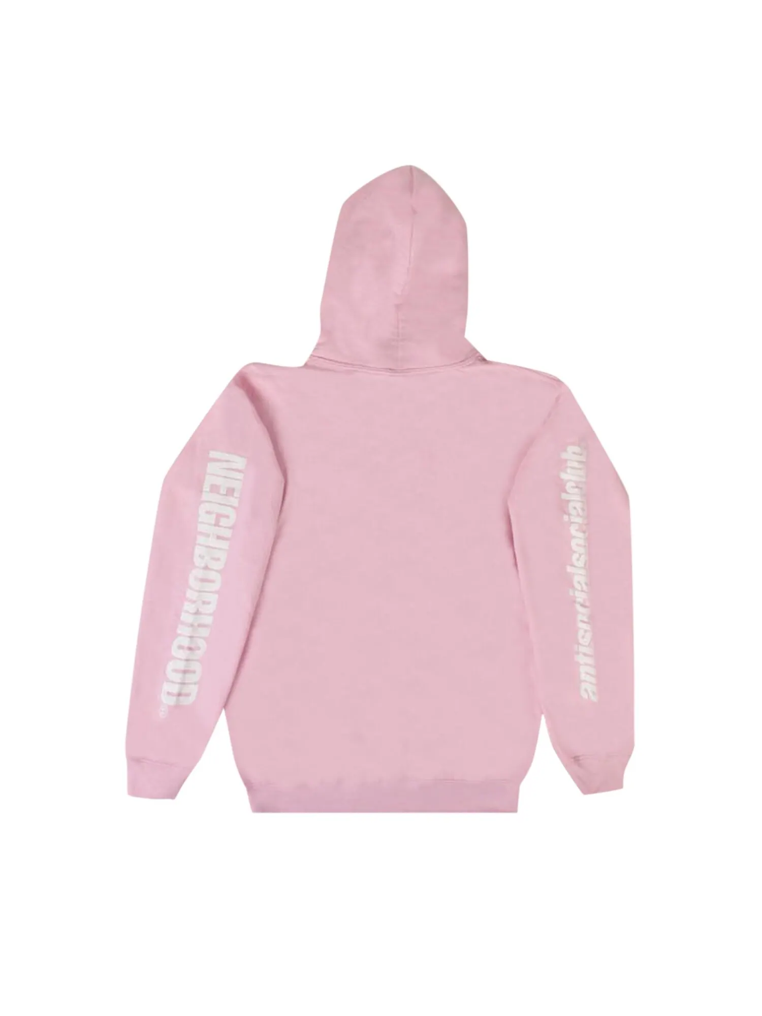 Толстовка с капюшоном Anti Social Social Club x Neighborhood 6IX — изображение 2 из 4, розовый
